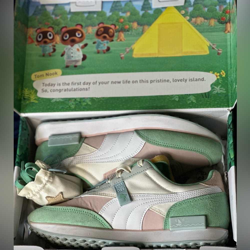 PUMA x Animal Crossing: New Horizons Future Rider Sneakers